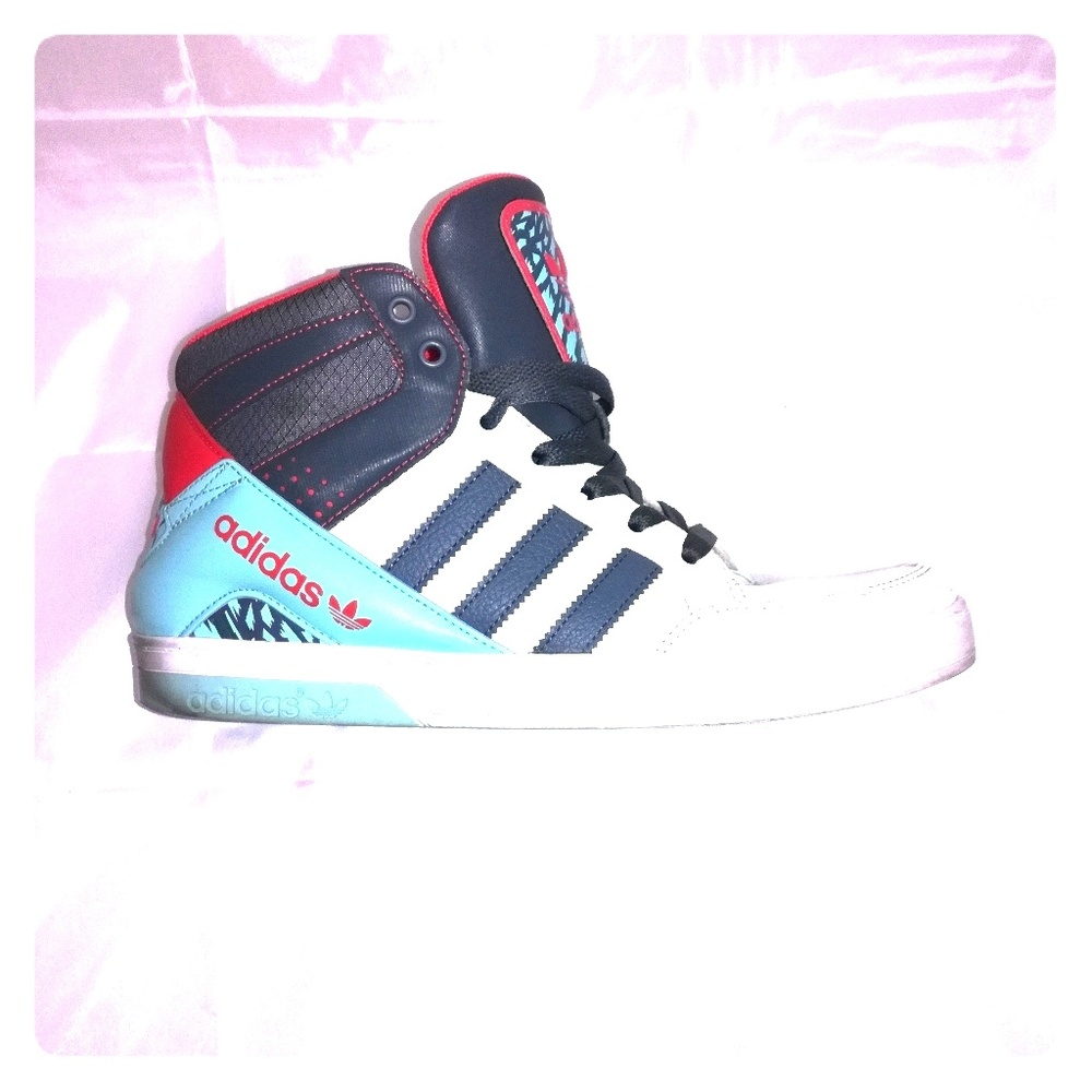 Adidas High Top Sneakers men's 8.5 women's 10